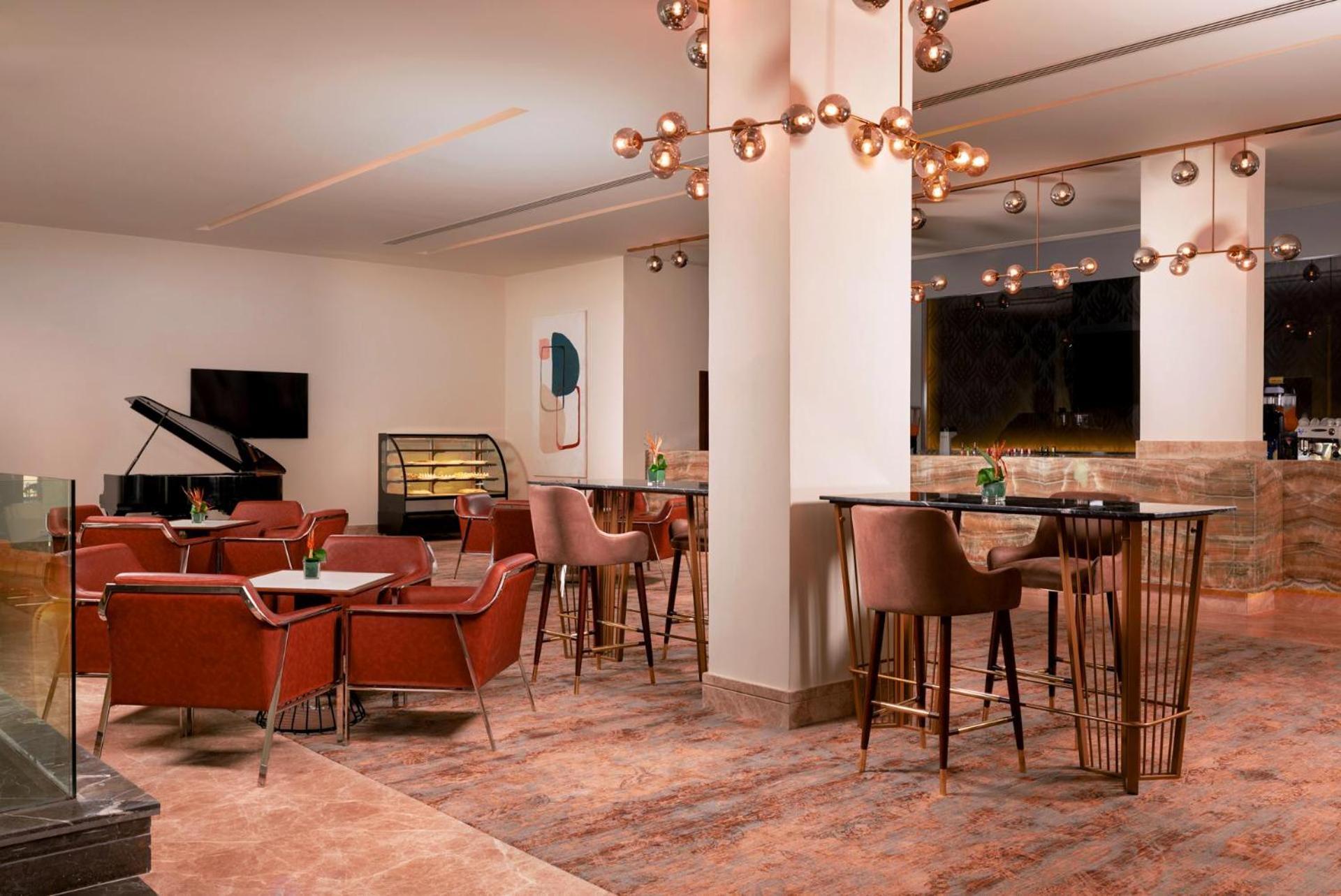 Pickalbatros Laguna Vista Aqua Park 샤름 엘 셰이크 외부 사진 The lobby of the hotel
