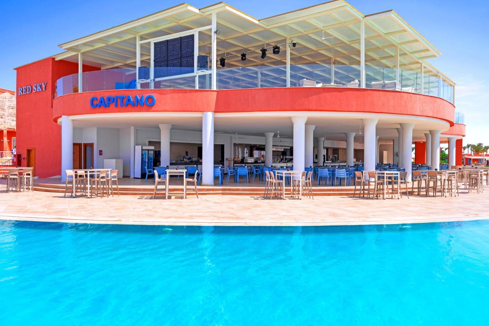 Pickalbatros Laguna Vista Aqua Park 샤름 엘 셰이크 외부 사진 Capitana Restaurant